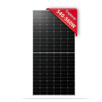 Chine Couleur du cadre argenté N-TYPE 540W 555W 550w Panneau solaire monocristallin de niveau 1 pour l'industrie à vendre