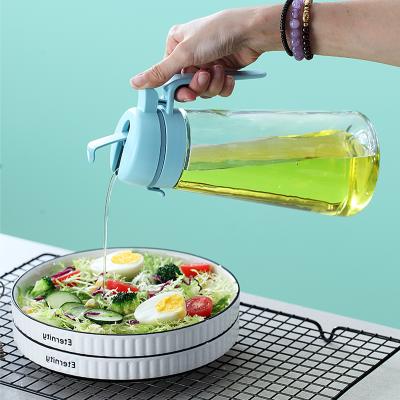 China Freshness Preservation Kitchenware Supplier Frying Oil and Vinegar Dispenser Sauce Bottles Oil Dispenser for sale