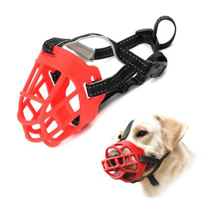 China Patented Sustainable Design Humane Size Adjustable Dog Muzzle For Small Medium Large Dogs To Prevent Biting Barking Eating for sale