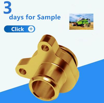 China Agricultural Machinery 7075 Adapter Service Aluminum Alloy Aluminum Banding CNC Rolling Joint Parts Turn Processing For Agricultural Machinery for sale