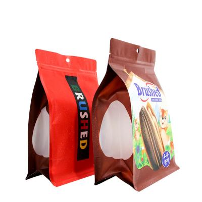 China New product plastic food package stand zipper bag flexography dog ​​pet food packaging bag moisture proof with zipper for sale