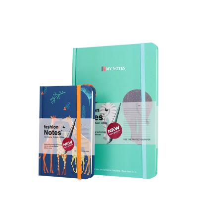 China Low MOQ Hardcover China Manufacturer Supply Notebook Printing Service Cute Travel Notebook for sale