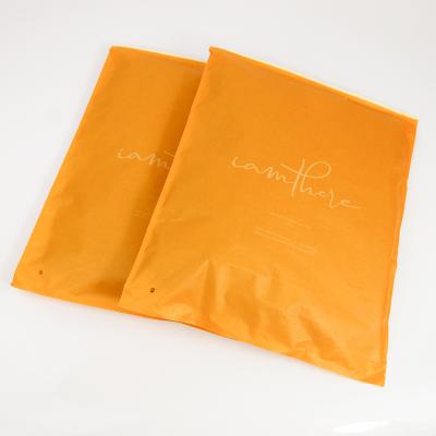 China Brown Recycled Paper Ziplock Bag Newest Design Materials Offset Printing Paper Packaging Bag Cheap Price Ziplock Clothing Bag for sale