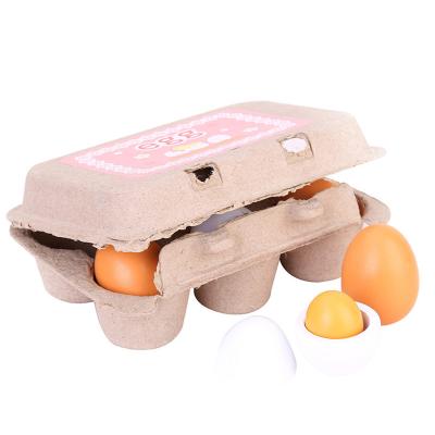 China Material Toys Office\Garden\Home\School and Duck Egg Wooden Montessori Egg Group Artificial Educational Toys for sale