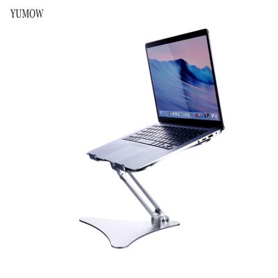 China Adjustable In Stock Portable Folding Aluminum Notebook Stand Laptop Stand For Apple Macbook Air pro for sale