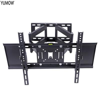 China Double Arm Full Arm Tilt Swivel Vesa 600*400 Mm Motion TV Wall Mount Bracket 32-70 Inch Azzj03 for sale