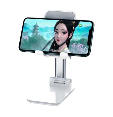 China New Adjustable Phone Stand Desktop Explosion Models Fit Mobile Phone Tablet Folding Telescopic Stand for sale