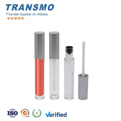 China Recyclable Empty Recycled Plastic Packaging 4ml ACP Private Label Lip Gloss Tube Cosmetic Lip Gloss Tube for sale