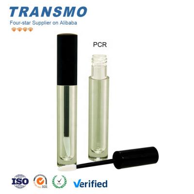 China Custom Empty Liquid ACP Lip Balm Tube Plastic Packaging 6ml ACP Cosmetic Clear Tube Packaging With New Material for sale