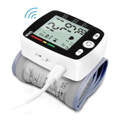 China High Accuracy Home Hospital Blood Pressure Monitor Water Proof Digital BP Monitor Wrist Band De Presion Aterial Pressao for sale