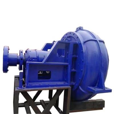 China WN500 marine dregde pump with frame / with gearbox for 26 inch cutter suction dredgers for sale