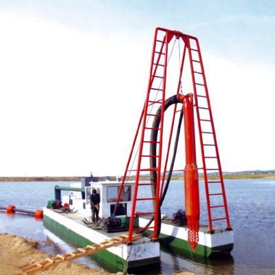 China energy & Diesel engine 12inch jet suction dredger /gold mining dredger for sale