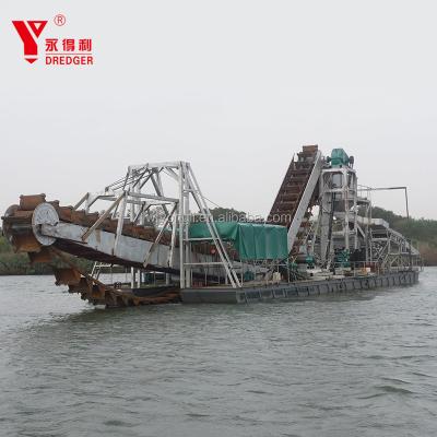 China Dredge Gold in New Waters 2018 YLM China Design Gold Dredge Manufacturer Te koop