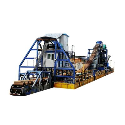 China 2020 Hot Sale Hydraulic Chain Type Gold And Diamond Dredger à venda