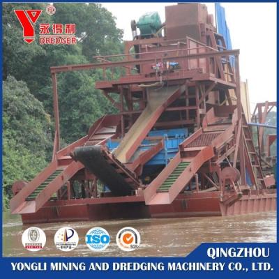 China Sand Bucket Wheel Diamond Dredger For Sale à venda