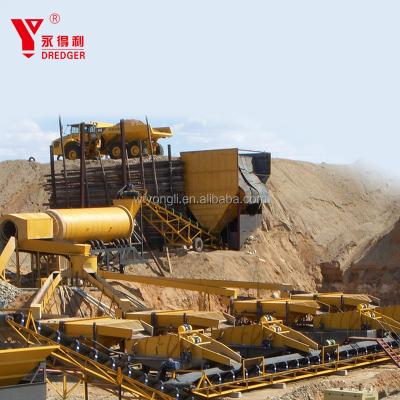 China Nugget gold trommel use for gold wash plant for sale