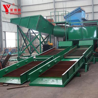 China New technology new technology sales alluvial placer gold hot pulsating sluice box, gold mining machine for small business for sale