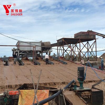 China Alluvial Placer Gold Sluice Box For Sand Gold Concentrating, Gold Sluice Box Gold Baking Machine Te koop