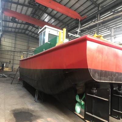 China 2021 China steel made hot sale work barge/tug boat for cutter suction dredger and fishing boat à venda