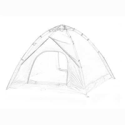 China Camouflage Play Tent/Outdoor Field Waterproof Living Top Fabric Resort Tent Roof Camping Tent for sale