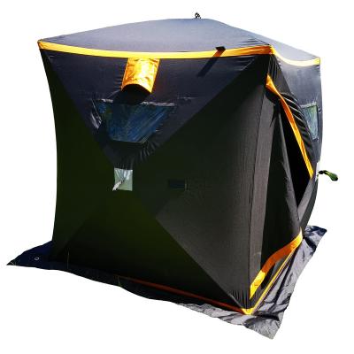 China Camouflage Game / Field Enjoy Just Life Family Ice Fishing Tents Or Shuofeng Denise Winter Tents for sale