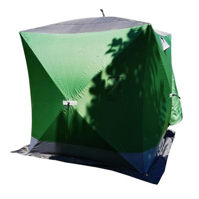 China Camouflage / Field Game Amazon Ice Cube Winter Fishing Quick Automatic Opening Camping Tent for sale