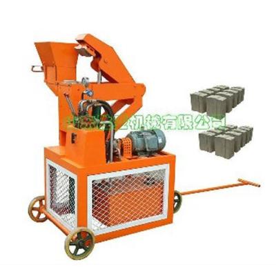 China Building Material Shops Diesel Semi-automatic Clay Interlocking Brick Making Machine SY1-20 for sale