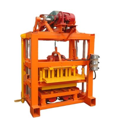 China Construction worksÂ   QTJ4-40 Hollow Block Machine Cement Block Machine Paving Block Making Machine Made by Shengya for sale