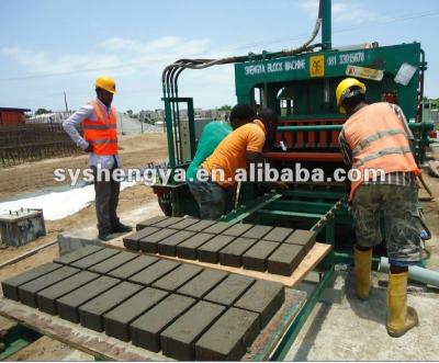 China QT5-20 new type CONCRETE hydraulic pressing concrete block making machine with cheap price for sale