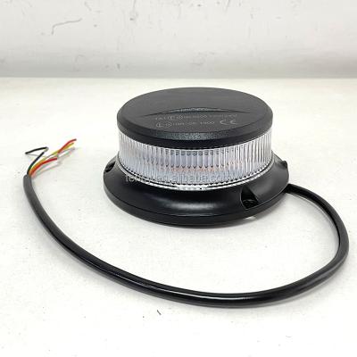 China 7 Mini Warning Light White Lens Led Emergency Warning Light Car R10 R65 Warning Light for sale