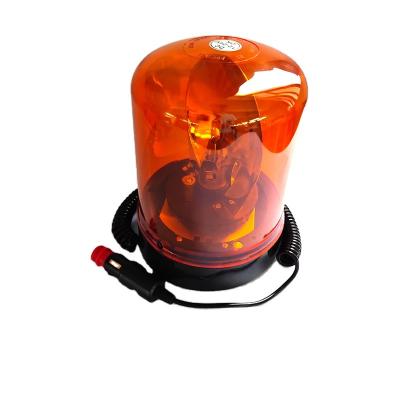 China Screw Cap/Cigar Socket/Screw R10, H1Halogen CAR WARNING BEACON Traffic Warning Light, Amber Emergency Revolving Lamp for sale