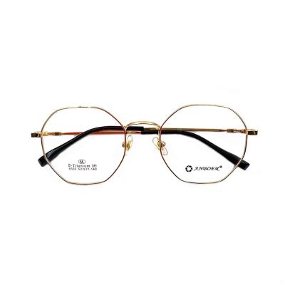 China Brand New Design Ready Goods Wholesale Ready Goods Eyewear Optical Metal Sight Glass Model Frame for sale