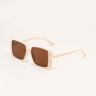 China Fashion Sunglasses Men Women Flat Surface Fashion Shades Fit Oversized Sunglasses for sale