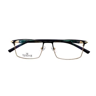 China Fashionable High Quality Metal Optical Glass Frames Men Gold Metal Eyeglasses Frames for sale