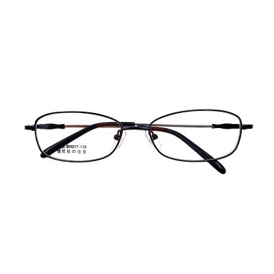 China Latest Fashionable Designer Memory Titanium Optical Frames Titanium Eyewear Frames for sale