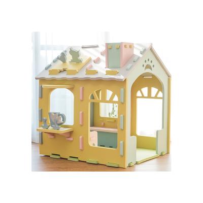 China Hot-selling Washable Toys Early Education Doll Children's Educational House Children's Toy Assembling House for sale