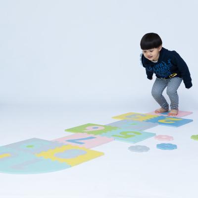 China New Design Washable Hopscotch Play Mats for sale