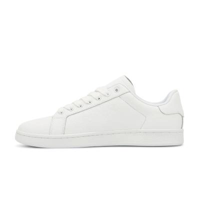 China Fashion Trend Sneaker Manufacturer Latest Sport Leather Made White Flat Sneakers Sports Shoes for sale