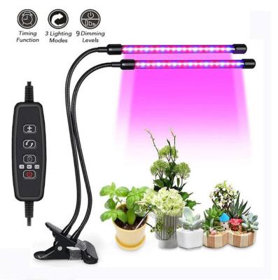 China Hot Selling 18w Double Head Copper LED Grow Light On Amazon zu verkaufen