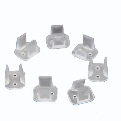 China Buildings neon led plastic mounting clips for silicone led neon rope light for making advertising signs and indoor or outdoor lighting en venta