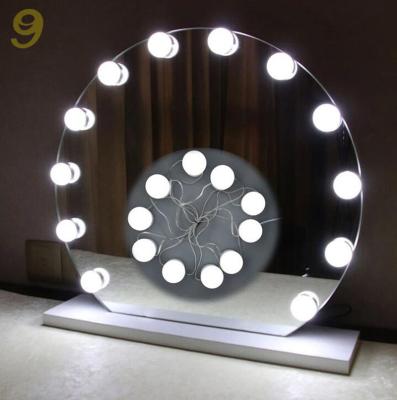 中国 2018 hot sales led blub high quality led hollywood mirror blub for makeup dresser 販売のため