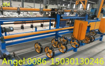 China 3m width servo motor singel wire feeding Full Automatic Chain Link Fence   Machine for sale