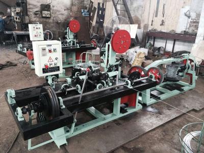 China Full Automatic Double Twisted standard Barbed Wire Making Machine for sale