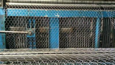 China CNC 4300mm Width Reverse Twist Gabion Hexagonal Wire Netting Machine for sale