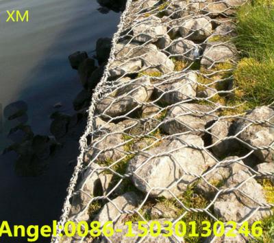 China Preço baixo 80X100mm Galfan Hesco Gabion Box/Gabion Mesh Box direto da fábrica da XM à venda