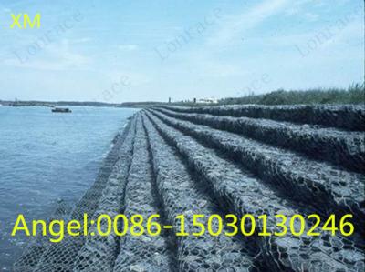 China 40-270g/Sqm Hot-Dipped Galvanized (Galfan) Gabion Box/Gabions for sale