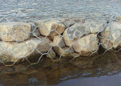 China Hexagonal Gabion Box, Hexagonal Gabion Basket Galvanized/ PVC Coated /Gabion Wire Mesh for sale