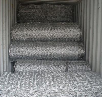 China 3x1x0.5m hot dipped galvanized Hexagonal PVC Coated Gabion Box for sale