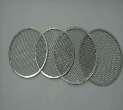 China 50 Micro Mesh Round Shape Stainless Steel Wire Mesh Filter Discs ISO9001 for sale