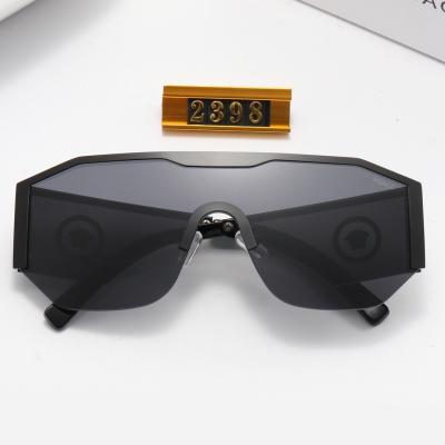 China 2022 new arrival women's square sun glasses fashion big shading sun glasses oversized sun glasses sunglasses for sale